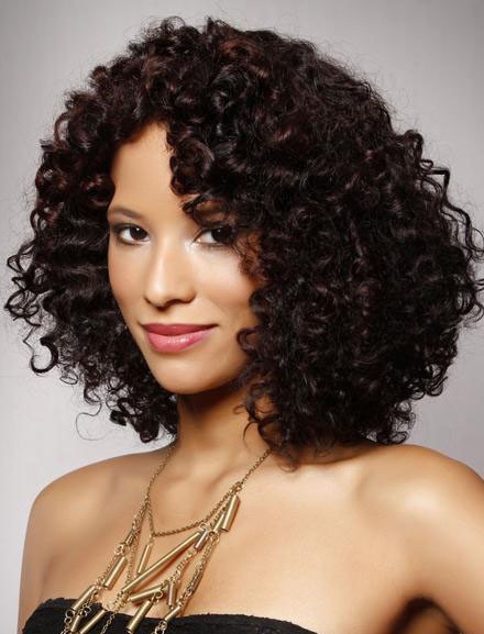 Delicate Grace Long Curly Lace Front Human Hair Wig, Full Lace ...